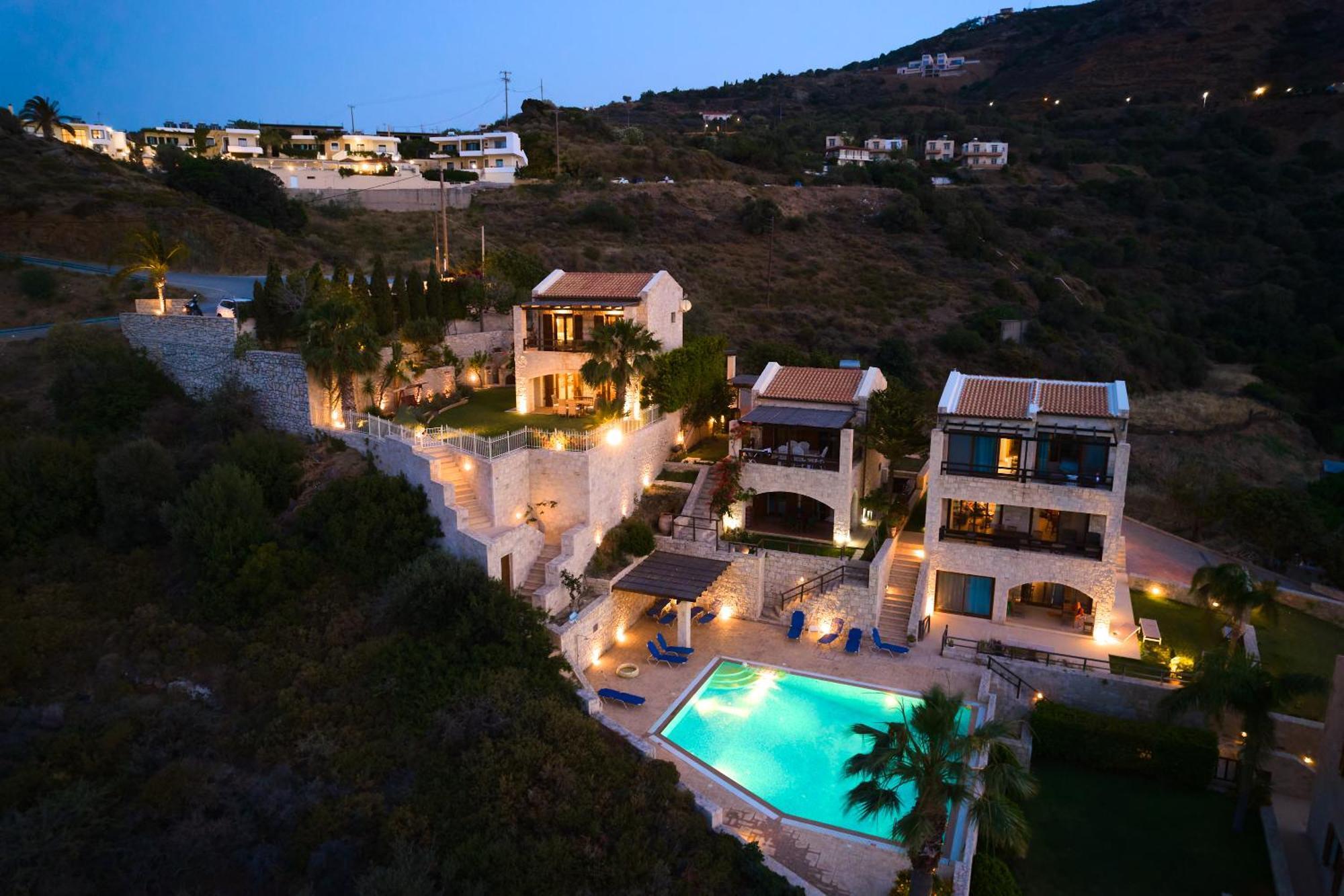 Villa Paradissi In Crete Agia Pelagia  Exterior foto